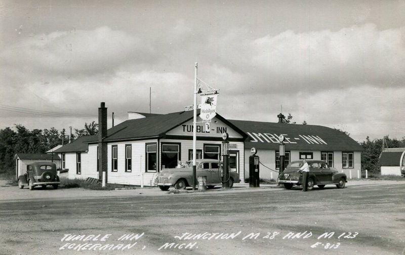 Tumble Inn (Tumble-Inn) - Vintage Postcard (newer photo)